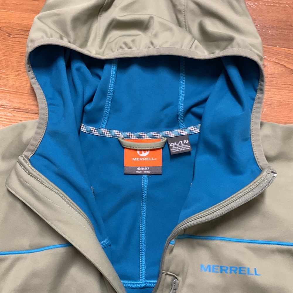 Merrell light Hooded Softshell Jacket - Picture 2 of 6